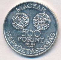 1988. 500Ft Ag "Szent István" T:BU
Adamo EM102