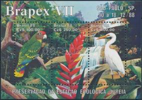 Nemzetközi bélyegkiállítás, BRAPEX Sao Paulo blokk, International Stamp Exhibition, BRAPEX Sao Paulo block