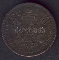 Ausztria/magyar verdejel 1861E 1Kr T:3