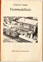 Károly Imre: Vasút- modellezés. Budapest, 1986, Móra Ferenc könyvkiadó. Illusztrált kiadói papír köt...