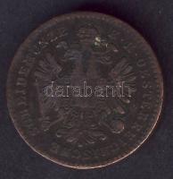 Ausztria/magyar verdejel 1862E 1Kr T:3+
