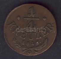 Ausztria/magyar verdejel 1860O 1/4Kr T:2/3
