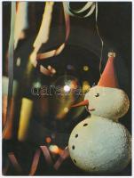 11 db MODERN Colorvox és külföldi hanglemez-képeslap borítékban; virágok, Bruges, Brussels / 11 mode...