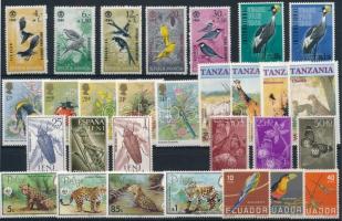 1958-1986 Állat motívum 7 klf sor + 3 db bélyeg, 1958-1986 Animals 7 diff sets + 3 stamps