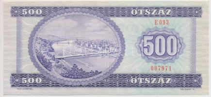 1990. 500Ft nyomdai papírránc T:I,I-