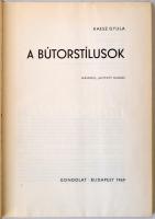 Kaesz Gyula: Ismerjük meg a bútorstílusokat. Budapest, 1969, Gondolat. Második, javított kiadás. Kia...