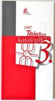 110 különféle magyar telefonkártya berakóba rendezve + Telefonkártya katalógus 1997