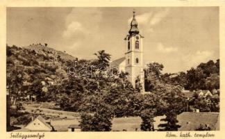 Szilágysomlyó, Simleu Silvaniei; Római katolikus templom, kiadja Heimlich Sándor / church