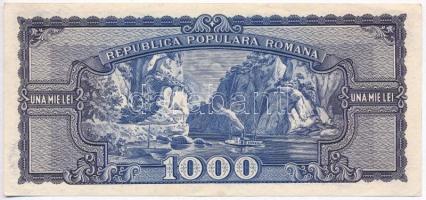 Románia 1950. 1000L T:I-,II
Romania 1950. 1000 Lei C:AU,XF