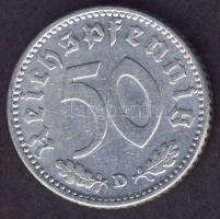 Német 3. Birodalom 1940D 50Pf "h. k.-tel" T:2/3