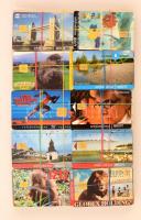 150 db különféle magyar telefonkártya közte érdekes darabokkal + Telefonkártya katalógus 1991-1999