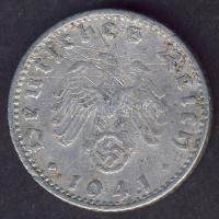 Német 3. Birodalom 1941F + 1941J 50Pf "h. k.-tel" T:4 R! + 1943A 50Pf hk-tel T:3+