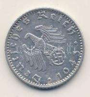 Német 3. Birodalom 1941F + 1941J 50Pf "h. k.-tel" T:4 R! + 1943A 50Pf hk-tel T:3+