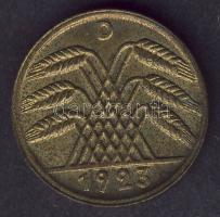 Német Birodalom/Weimari Köztársaság 1923D 5RentenPf érdekes tévveret "Reich" szó E betűje ...