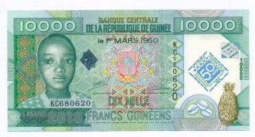 Guinea 2010. 10.000Fr T:I Guinea 2010. 10.000 Francs C:UNC