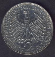 NSZK 1967D 2DM "Max Planck" T:2/3 kis ph