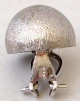 Ezüst (Ag.) fülbevaló, jelzett (925), bruttó: 5,3 g