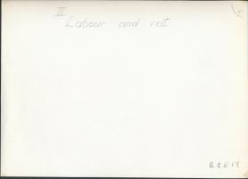 cca 1931 Kinszki Imre (1901-1945): Rakodás, jelzés nélküli vintage fotó a szerző hagyatékából, felir...