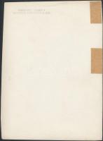 cca 1925 Kerny István (1879-1963): Tabáni hangulat, pecséttel jelzett vintage fotóművészeti alkotás,...