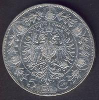 Ausztria 1909. 5K Ag T:2-/3 kis ph