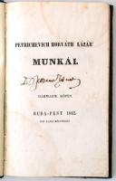 Petrichevich Horváth Lázár: Byron Lord' élete 's munkái. Harmadik kötet. Pesten, 1842, Lan...