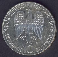 NSZK 1990. 10DM Ag "Barbarossa" T:1