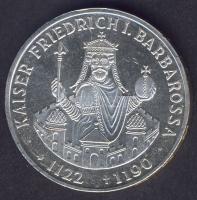 NSZK 1990. 10DM Ag "Barbarossa" T:1