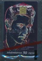 1997 Elvis motívumos telefonkártya, bontatlan csomagolásban