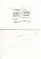 cca 1985 Hamari Júlia opera-énekesnő a színpadon és az otthonában, 6 db feliratozott vintage fotó, 1...