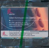 1999 MATÁV Üzleti Kommunikációs Üzletág motívumos telefonkártya, bontatlan csomagolásban
