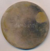 DN "50 éves a Kisalföld" Br plakett (87mm) T:2