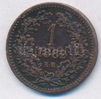 1882KB 1kr Cu "Középcímer" T:2-
Adamo M4.1