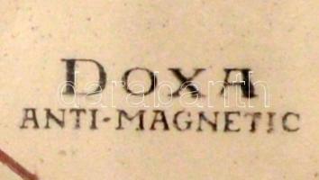 Doxa Anti-magnetic svájci mechanikus karóra, másodpercmutatóval, szériaszámmal, szíj nélkül, működik