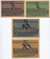 Németország / Weimari Köztársaság / Hannover 1922. 2M + 3M + 5M + 10M + 20M T:II,II-,III
Germany / ...