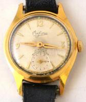 Bifora, 17 köves német női mechanikus karóra, bőr szíjjal, működik