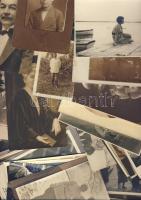 210 db vegyes háború előtti fotó: utazások Magyarországon, Olaszországban, portréfotók, stb...