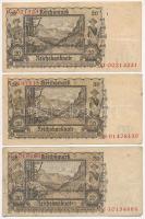 Németország / Weimari Köztársaság 1929. 20M (3x) + Német 3. Birodalom 1939. 20M (4x) T:III,III-
Ger...