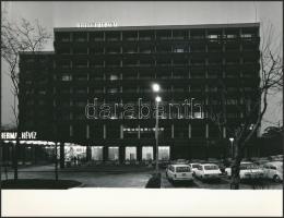 1979 Hévíz, Thermal Hotel, vintage fotó, 18x24 cm