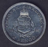 1935-36. 2P Ag 3klf db "Pázmány-Rákóczi-Liszt" sor T:1/2,2+ pici ph