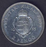 1935-36. 2P Ag 3klf db "Pázmány-Rákóczi-Liszt" sor T:1/2,2+ pici ph