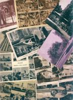 83 db főként magyar városképes lap az 1940-es évekből, néhány modernnel