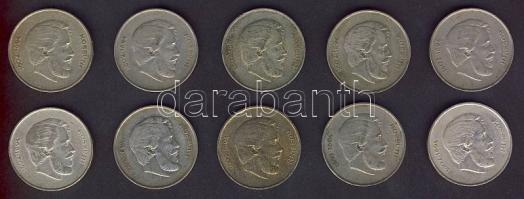 1947. 5Ft Ag "Kossuth" (10x) T:2,2/3