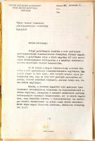 cca 1980 Egy partizán visszaemlékezései, Szabó Sándor (Gyula) visszaemlékezései, valamint MSZMP béké...