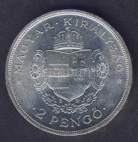 1935-36. 2P Ag 3klf db "Pázmány-Rákóczi-Liszt" sor T:1/2,2 pici ph