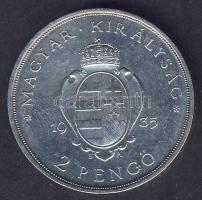 1935-36. 2P Ag 3klf db "Pázmány-Rákóczi-Liszt" sor T:1/2,2