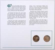 Amerikai Egyesült Államok 1980D 1/2$ Cu-Ni "Kennedy" + 1980P 1/2$ Cu-Ni "Kennedy&quot...