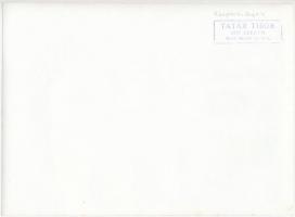 cca 1980 Tatár Tibor: Háromszögek, pecséttel jelzett vintage fotóművészeti alkotás, 17x23 cm