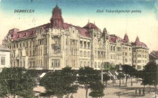 Debrecen, Első Takarékpénztár palota, Kontsek Kornél üzlete (EK)