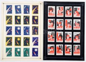 Szovjet gyufacímke gyűjtemény március 8, filmek, híres napok, tűzvédelem, csónakok, turizmus, stb. t...