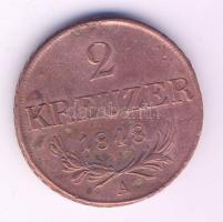 Ausztria 1848A 2Kr T:2/3+ f.